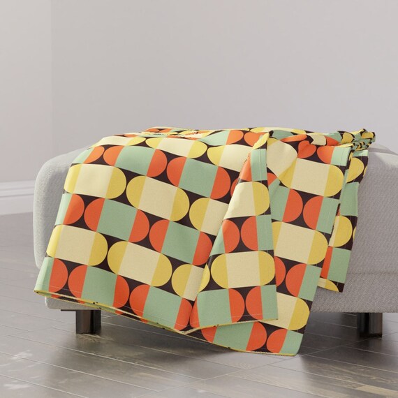 Mid century modern clearance throw