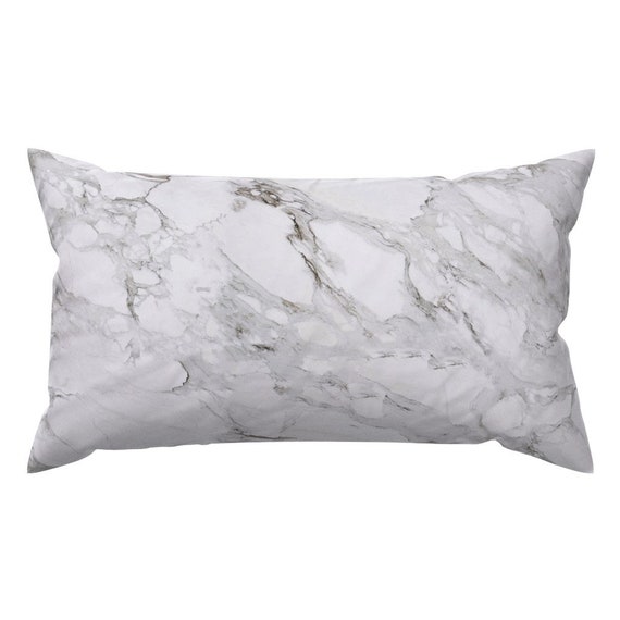 pillow made of marble