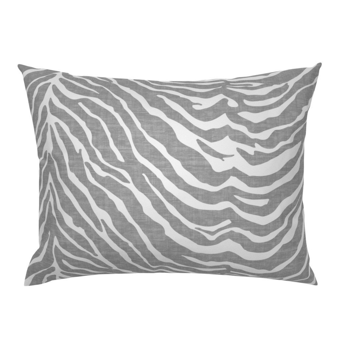 Animal Print Pillow Sham Zebra Texture by kimsa Safari Etsy