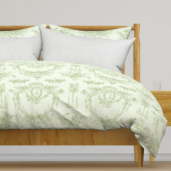 Green Duvet Cover Etsy
