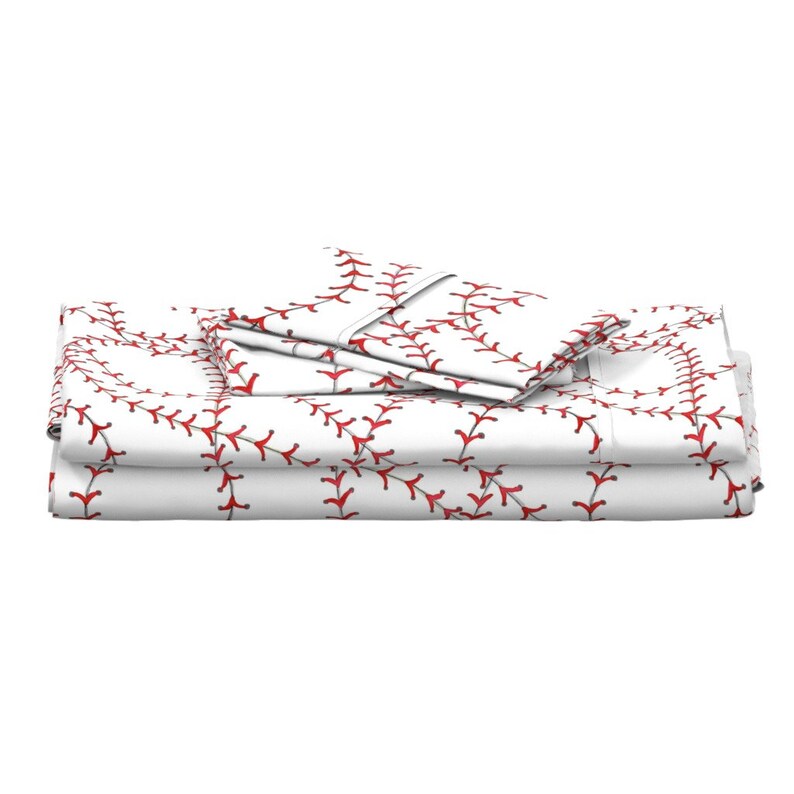 Baseball Sheets Baseball Seams by C_manning Sports Summer Etsy