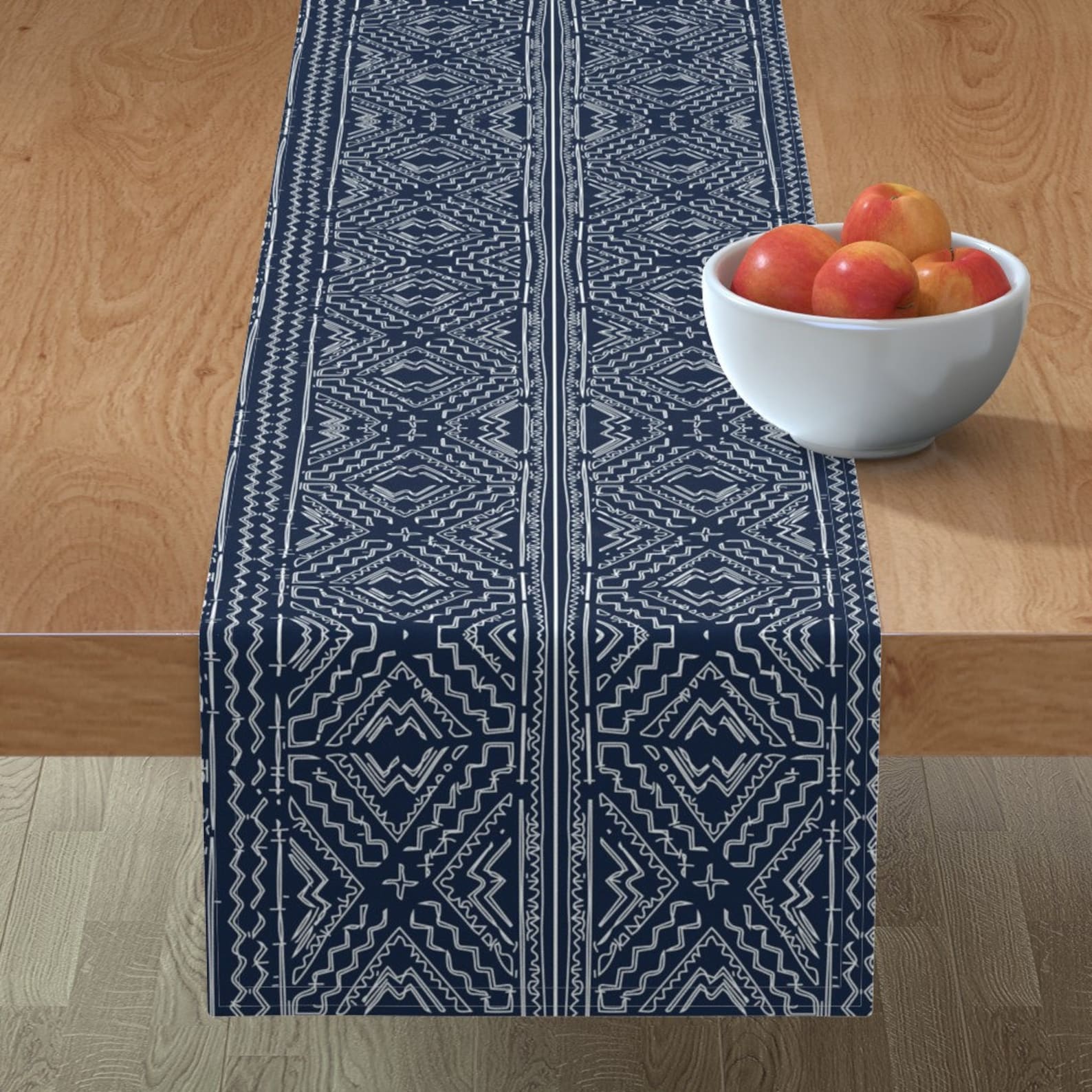 Mud Cloth Table Runner African Mud Cloth Mudcloth Tribal Etsy