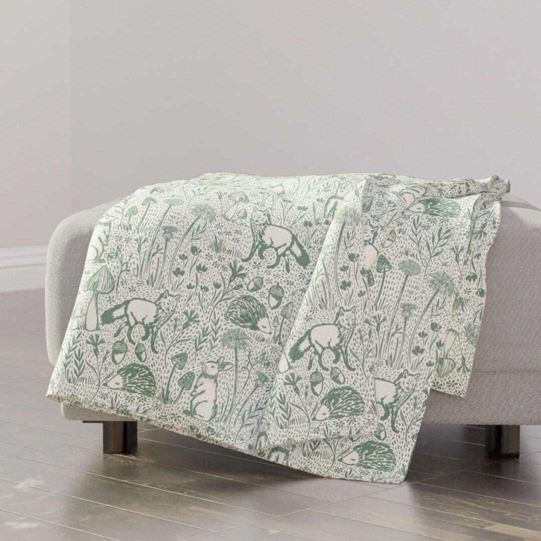 Woodland Sloths Quilted Blanket NCU0TH1407 main image 0