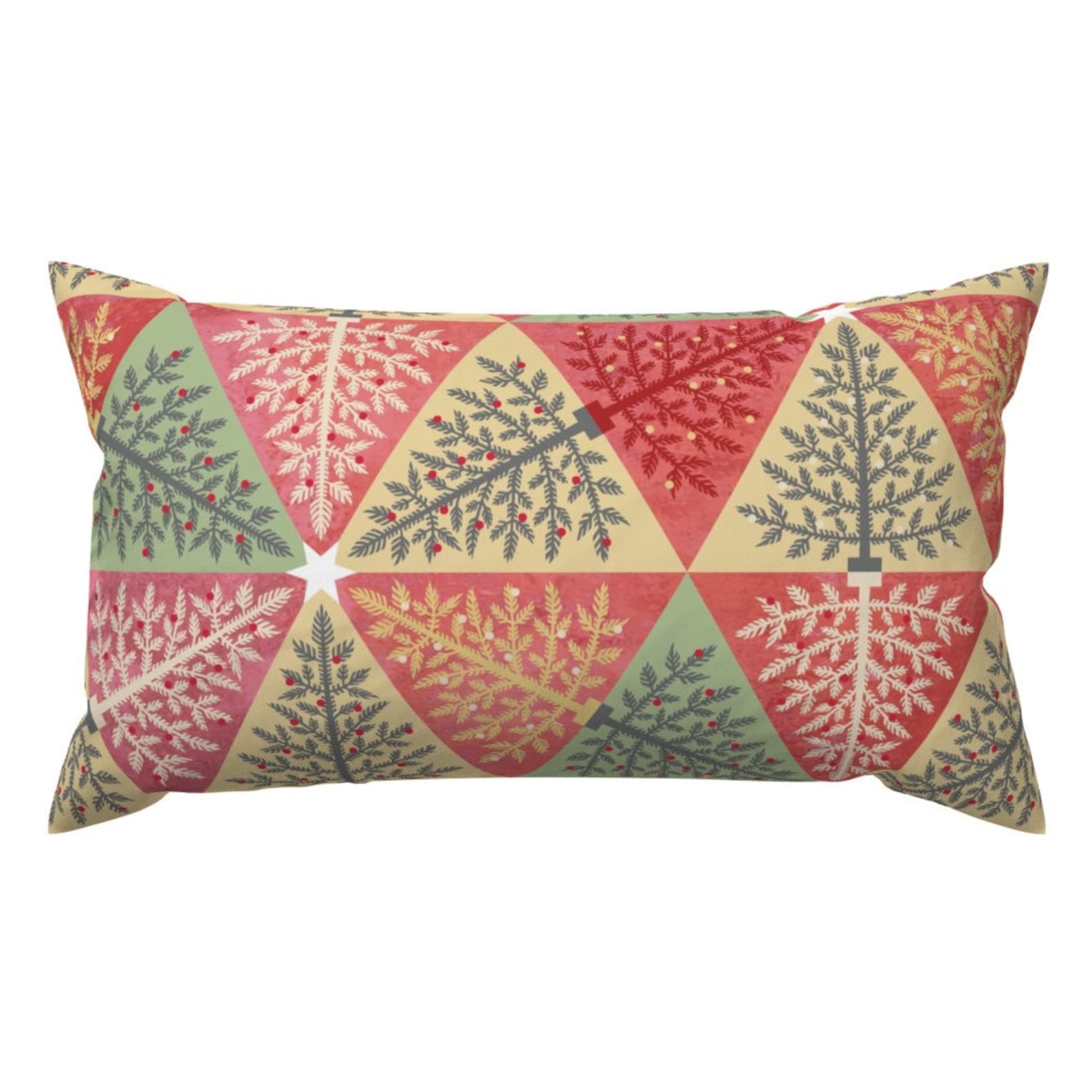 Tree Farm Accent Pillow Christmas Tree Farm by kokara Etsy