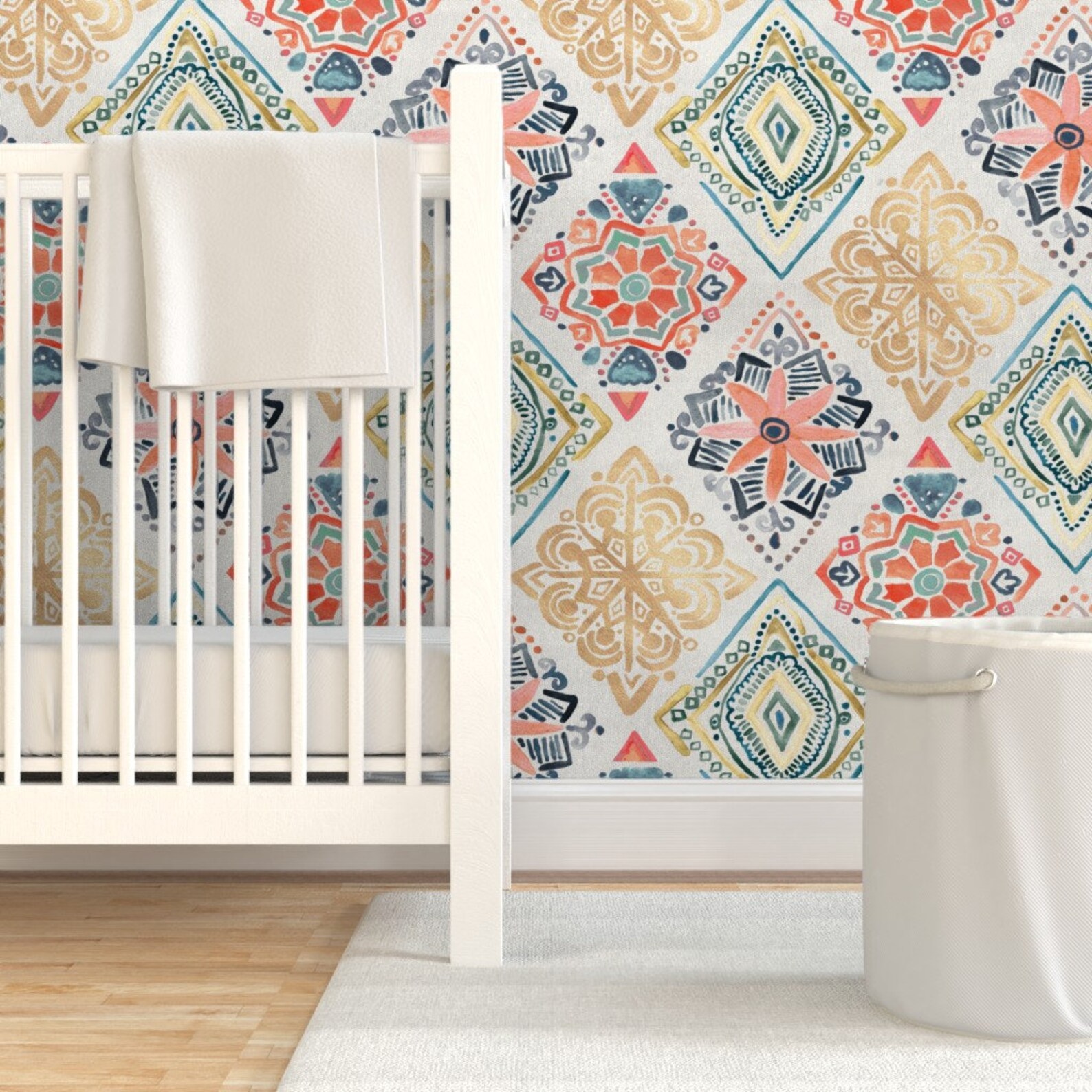 Pysanky Wallpaper Gilded Pysanky Diamonds by tangerine-tane | Etsy