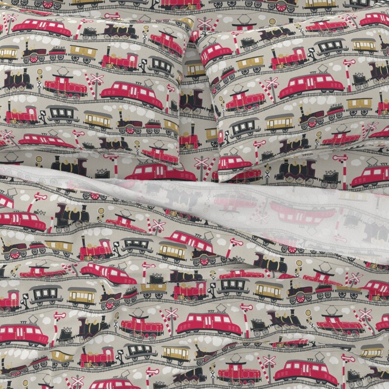 Trains Sheets Model Trains Love by Marketa_stengl Railroad Etsy