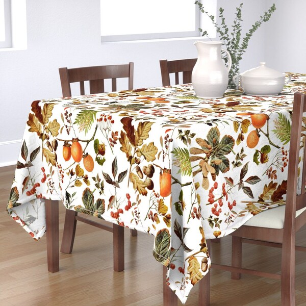Fall Tablecloth Etsy