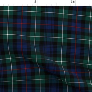 Blauer Tartan-Karo-Vorhang – Grüner Tartan-Vorhang, roter Tartan-Vorhang im schottischen Mackenzie-Stil – Mackenzie-Tartan von weavingmajor Bild 6