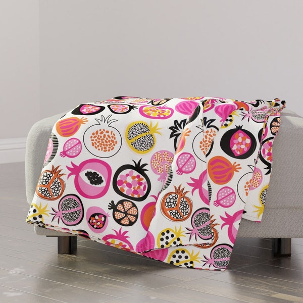 Hot Pink Blanket Etsy