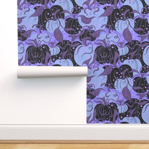 Aesthetic and Cute Purple Cow Prints Background Stock Illustration -  Illustration of happy, aesthetic: 219918159