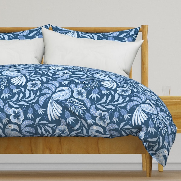 Elegant Hibiscus Harmony Duvet Cover Set NCU0NNT459