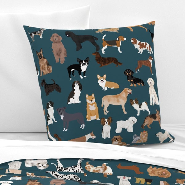 Dog Pillow Case Etsy