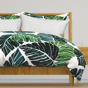 Monstera bettwsche - Etsy.de