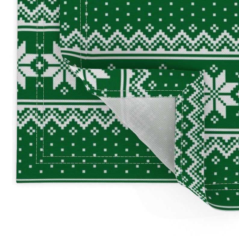 Scandinavian Style Placemats set of 2 Scandi Christmas by Etsy
