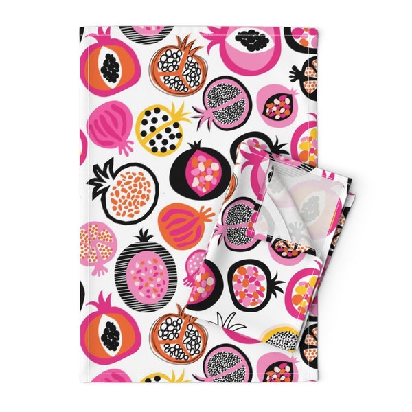Hot Pink Kitchen Towels Etsy
