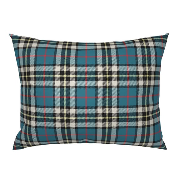 Plaid Pillow Sham Thomson Tartan Plaid by amaryllideae Etsy