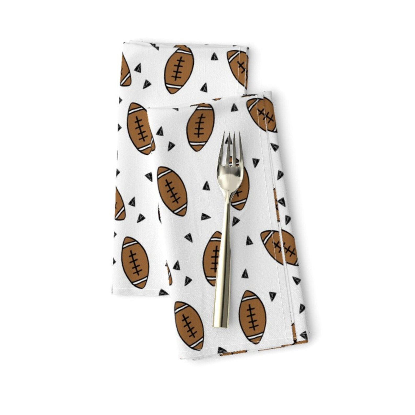 Sports Dinner Napkins Set of 2 Football Print by Etsy