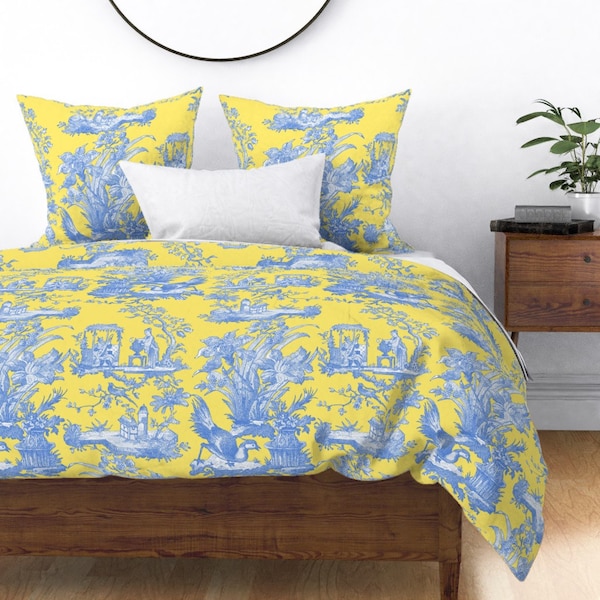 Toile Bedding Etsy