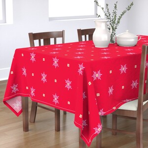 Pink Christmas Cotton Dining Collection Retro Maximalist Vintage ...