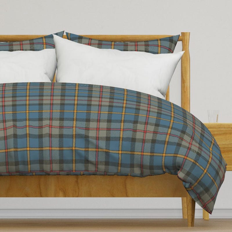 MacLeod Yellow Plaid Tartan Blanket