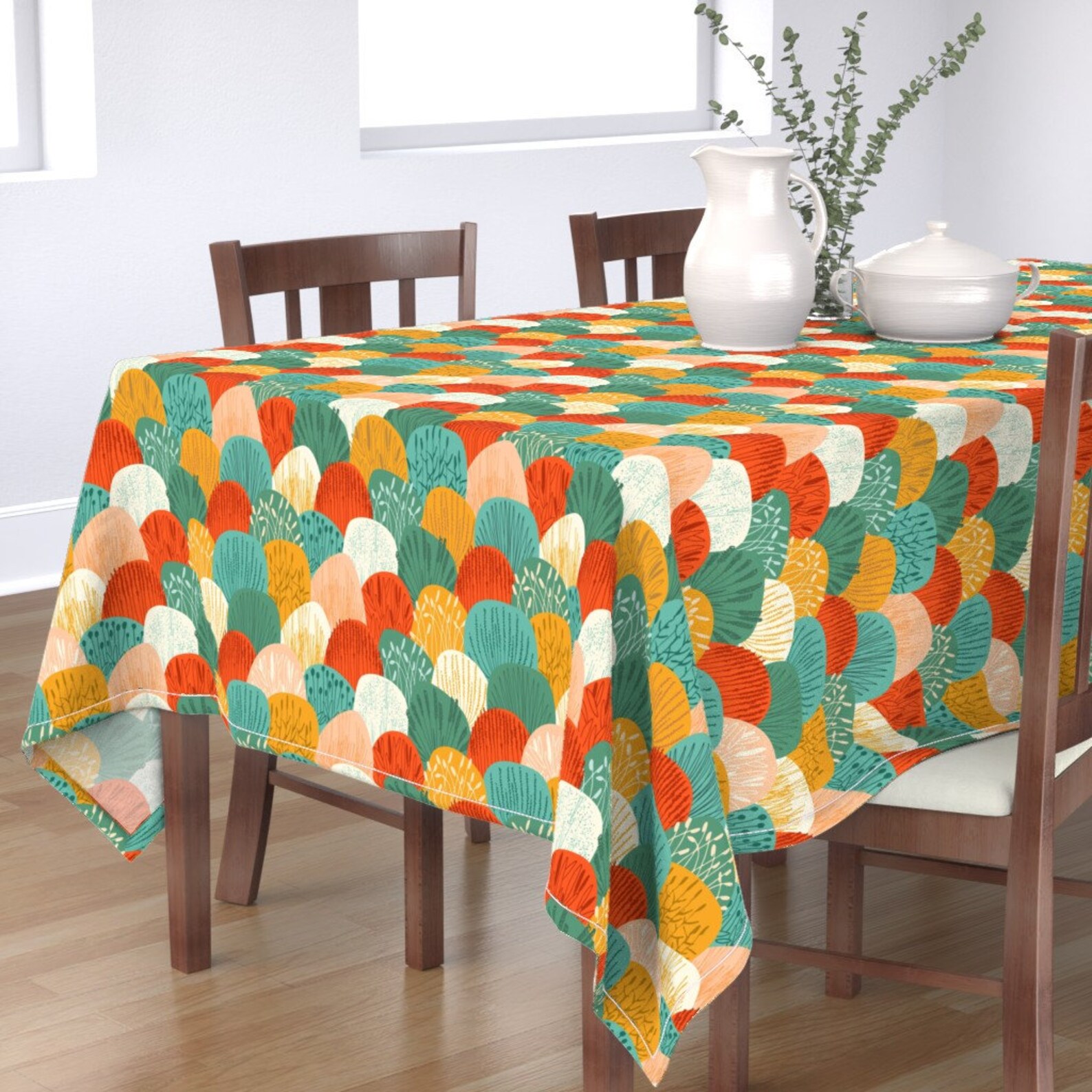 Abstract Wild Grass Tablecloth Wildgrasses by blooming_sally Etsy
