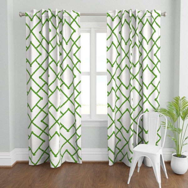 Trellis Curtain Etsy