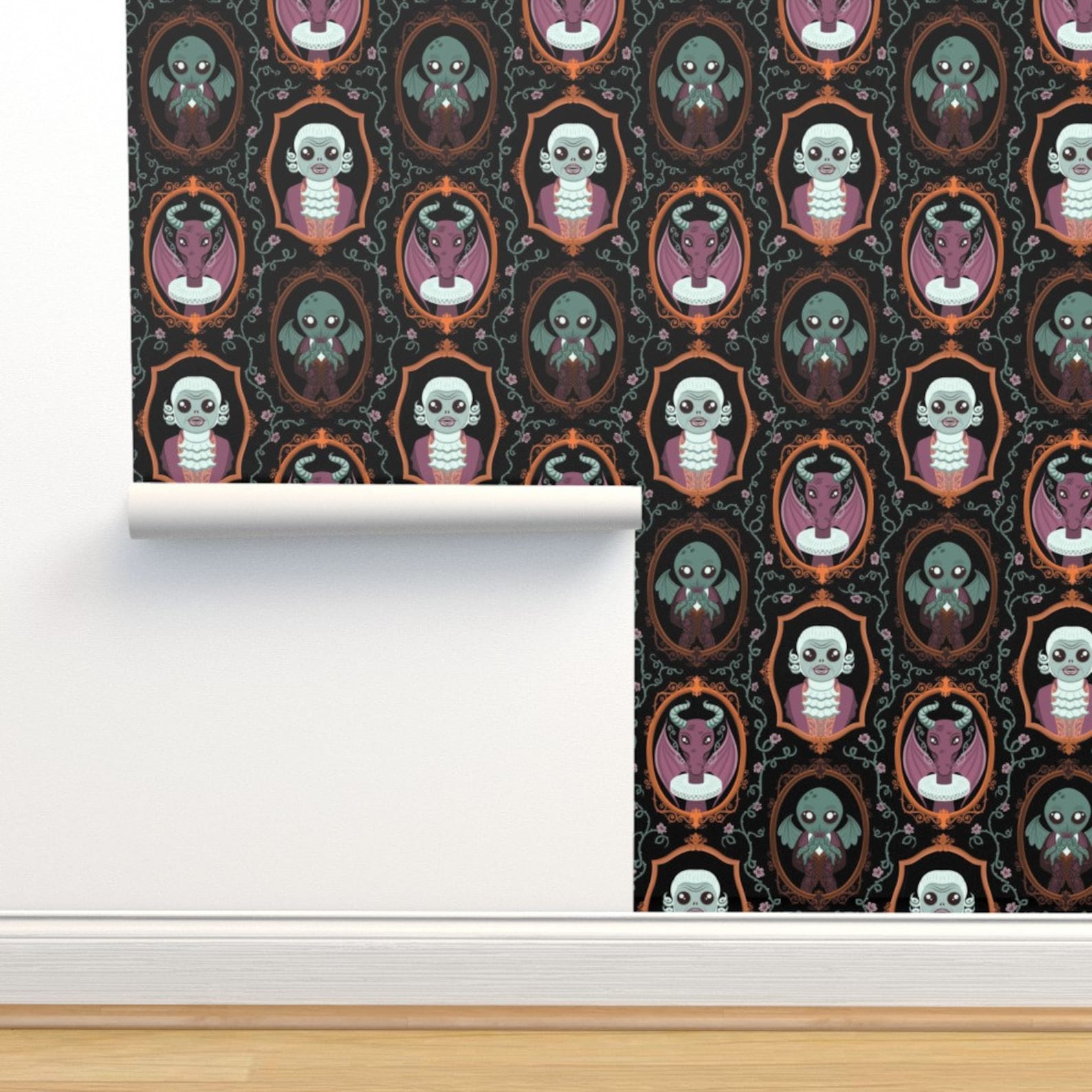 sea monster decor