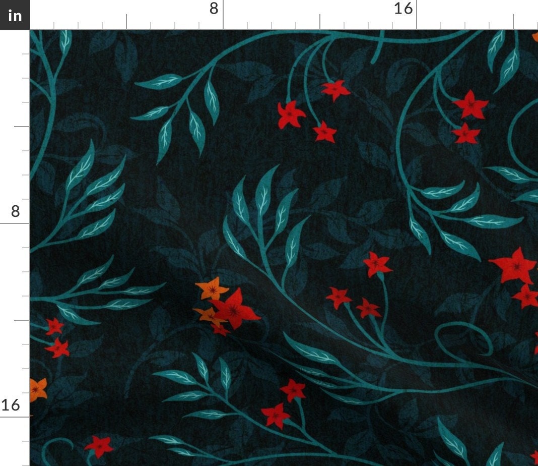 Botanisches Akzentkissen Hübsche Ranken an meiner Wand von | Etsy