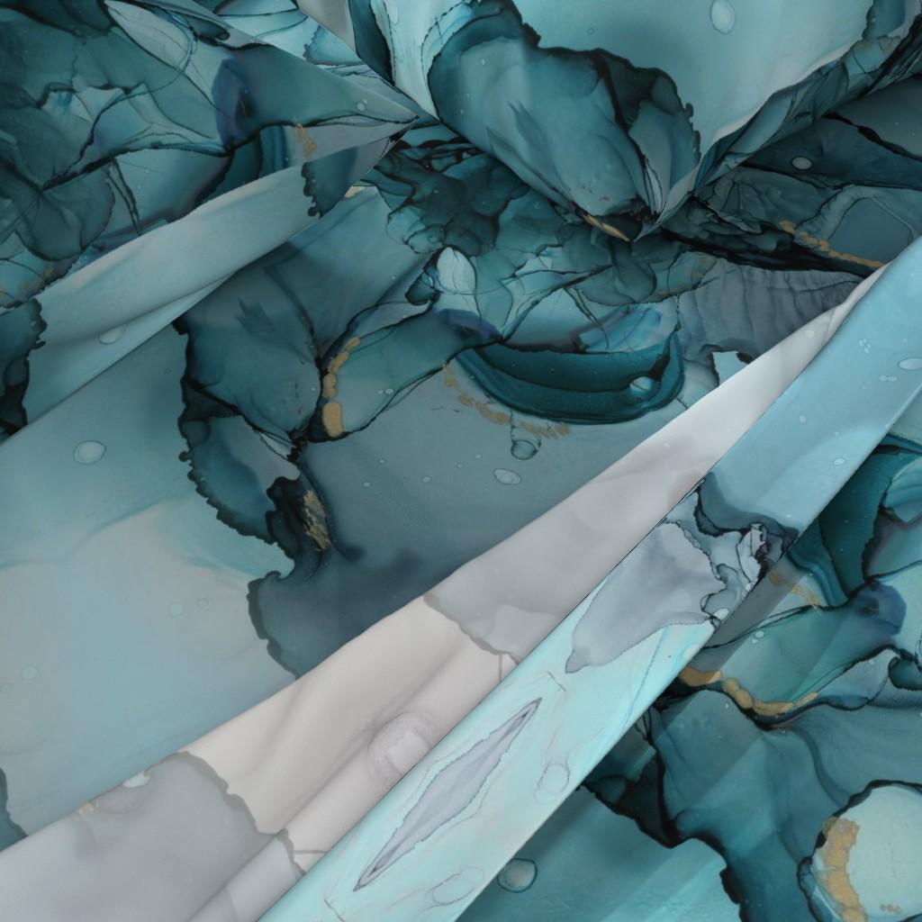 Abstract Sheet Set Abstract Sheets - Ocean Marble Large by Dailymiracles - Ocean Fluid ...