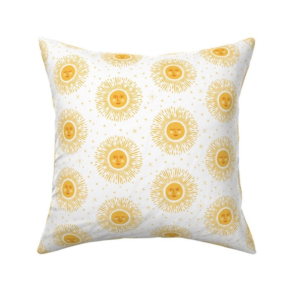 Sun Pillow Etsy