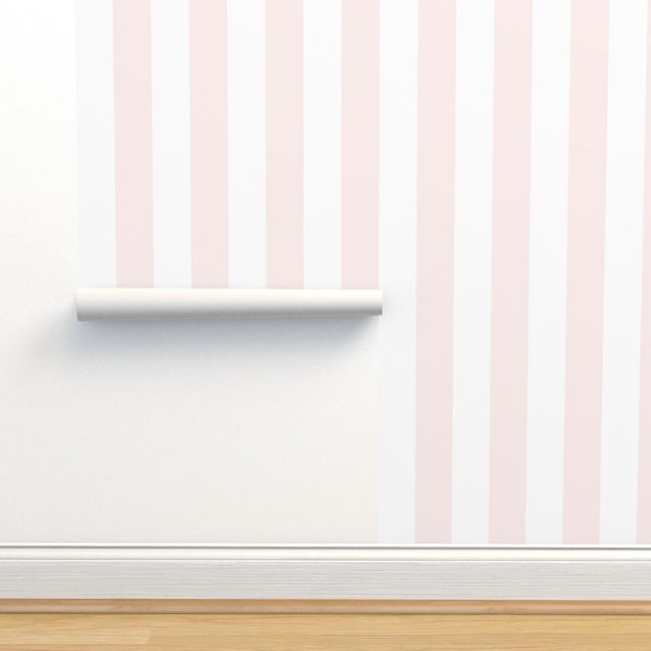 Pink and Cream Wallpaper - Etsy