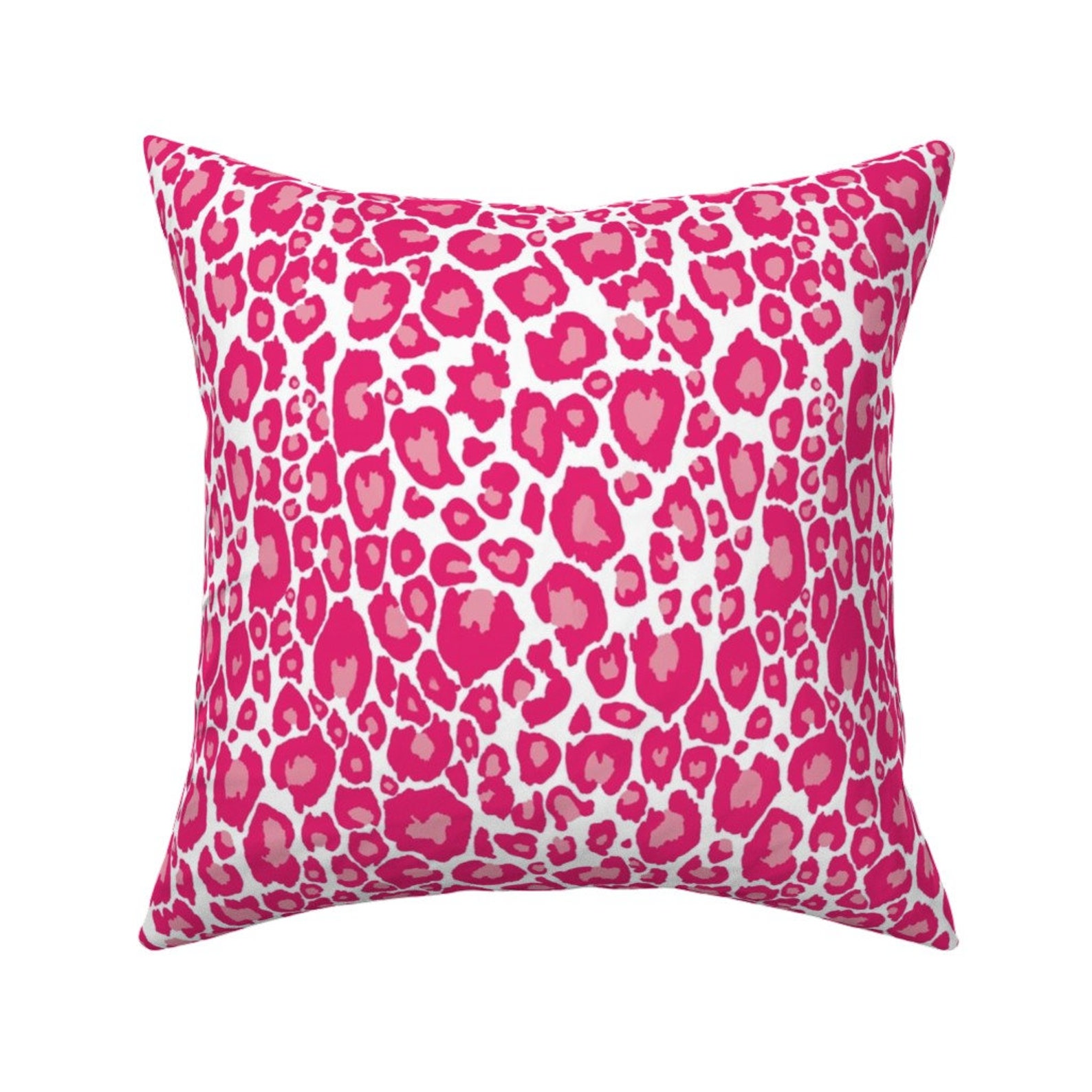 Animal Print Throw Pillow Pink Cheetah Print by Theartwerks Etsy