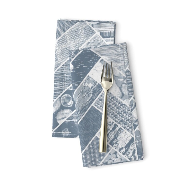 - Hygge Style Grey by wickedrefined Herringbone Dinner Napkins Set of 2 Geometric Chevron Woodgrain Tree Cloth Napkins by Spoonflower