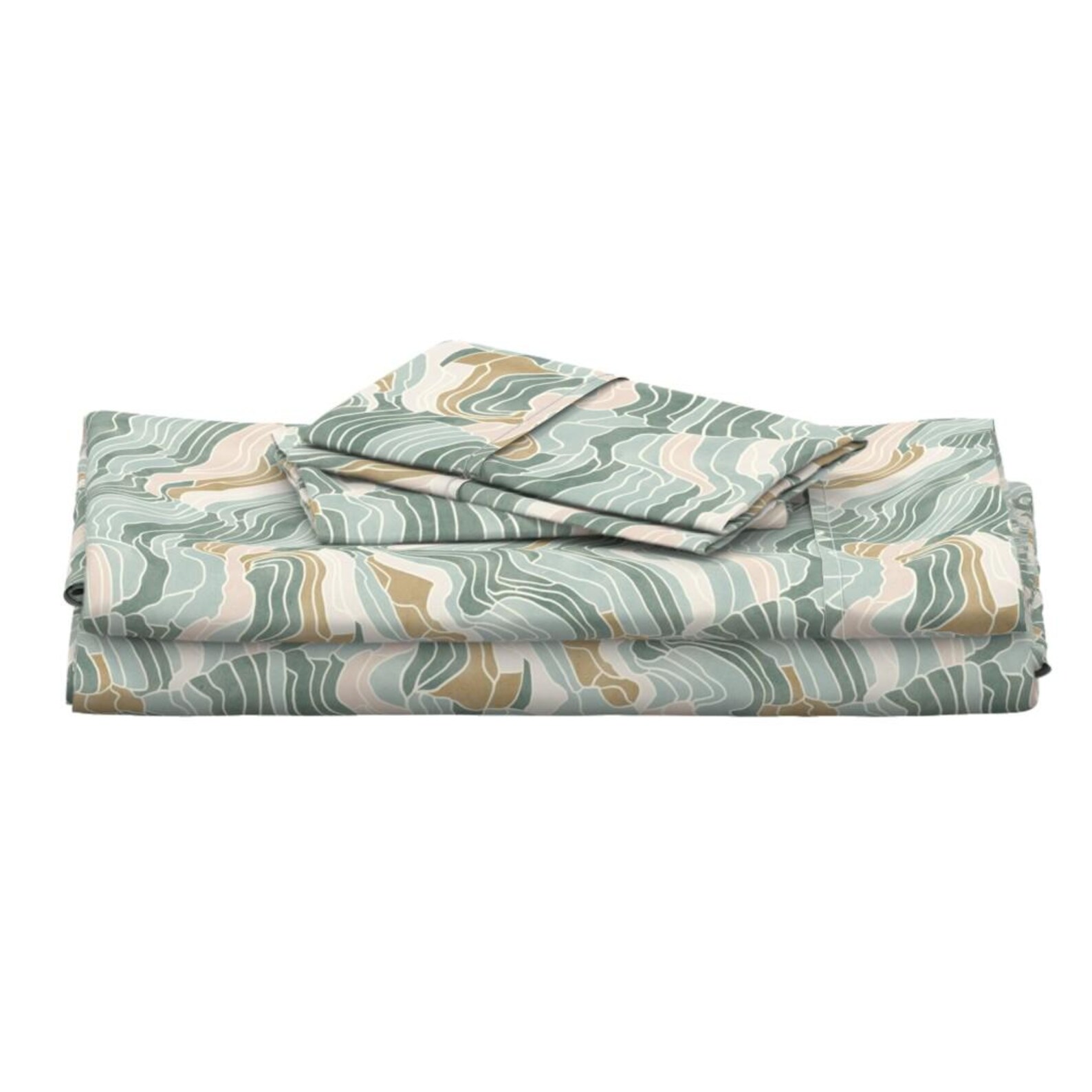 Abstract Sheet Set Abstract Sheets - Rice Field Topography by Mariana_walker - Earthy Rice ...