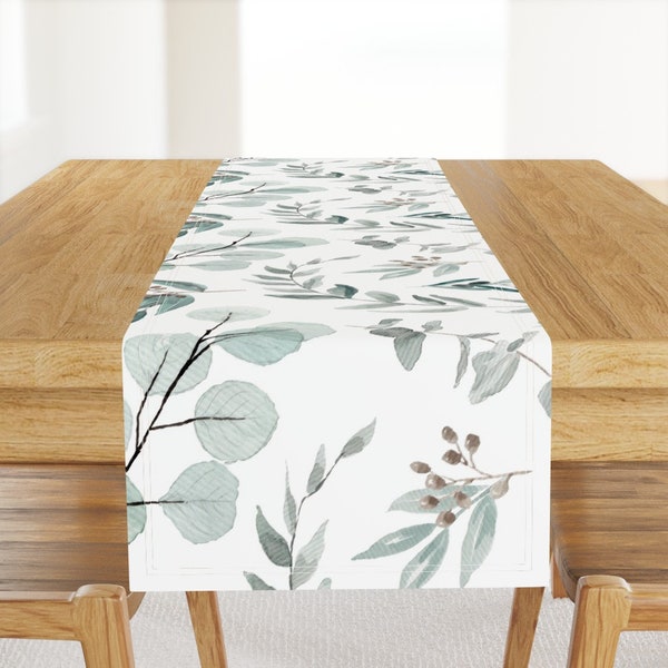 Eucalyptus Table Runner Etsy