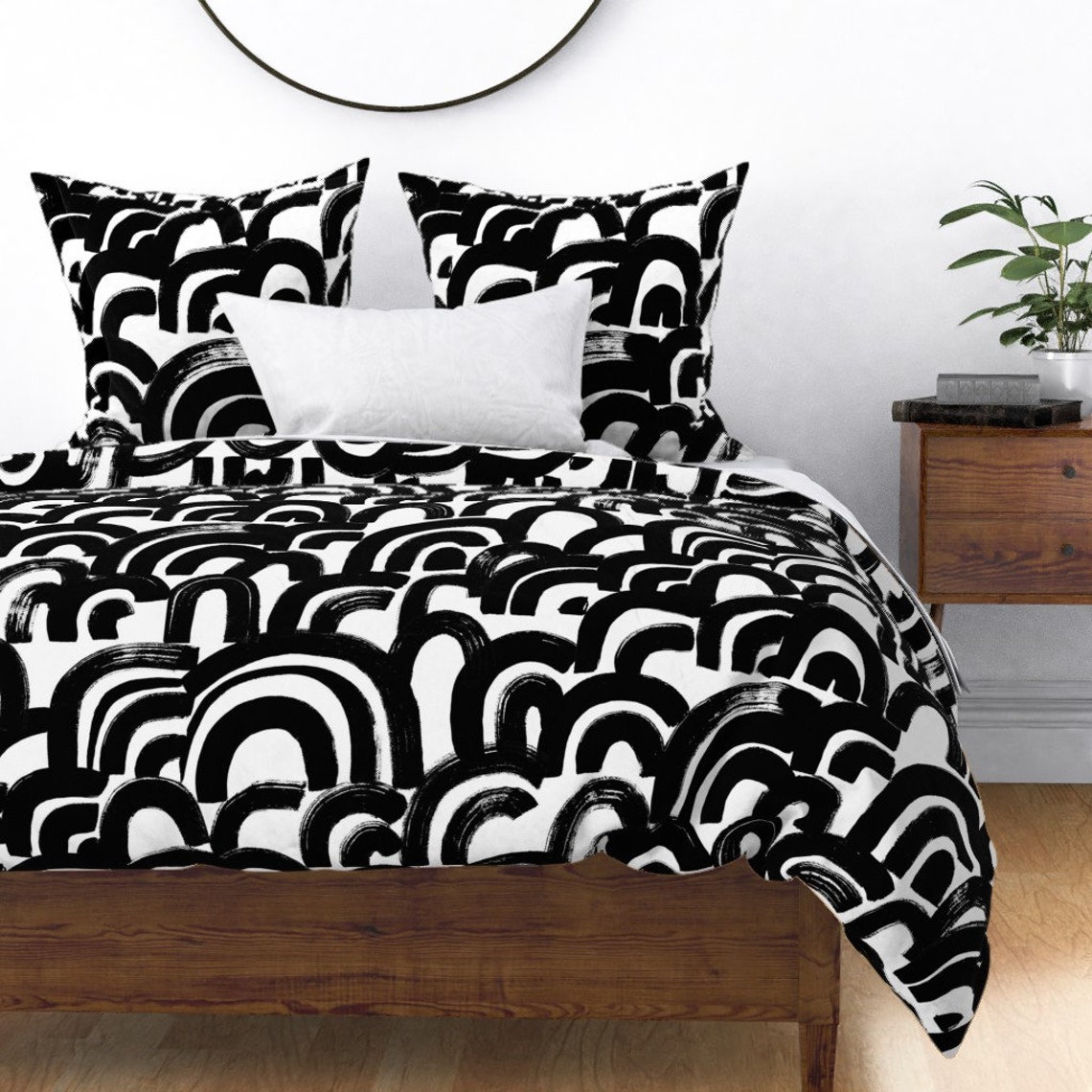 Large Scale Loops Duvet Cover Hills And Turns by Etsy
