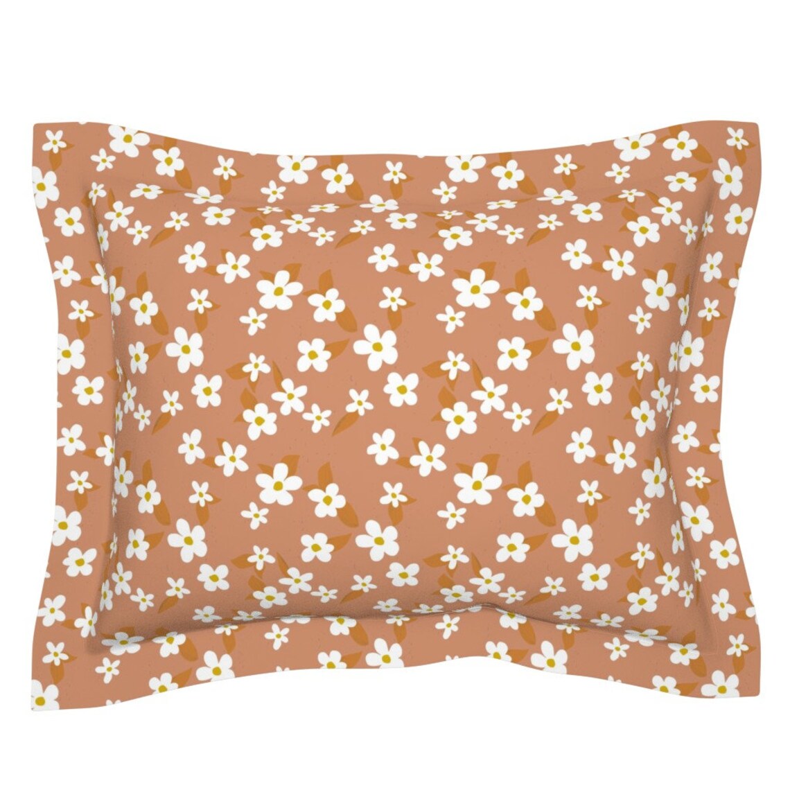 Pretty Daisies Pillow Sham Lazy Daisy de sunday_babes Etsy
