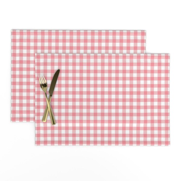 Pink Gingham Etsy