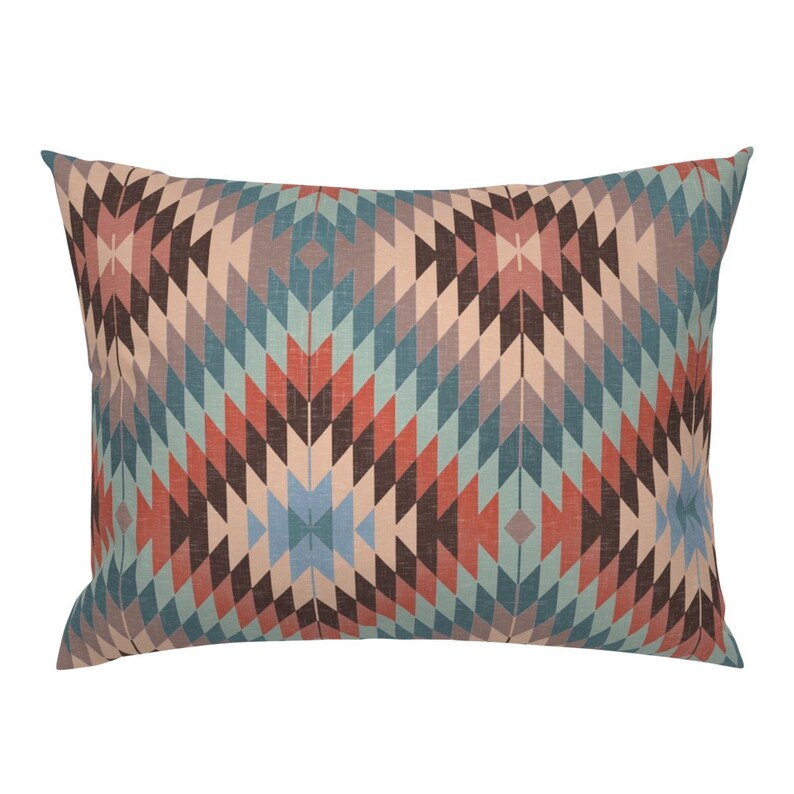 Southwest Pillow Sham Kilim In Autumn Colors by Etsy