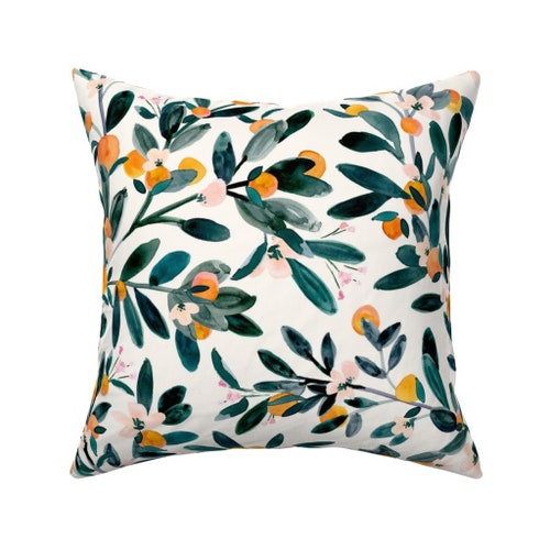 Baby Girl Crib Bedding Orange Blossoms Baby Bedding Set Etsy Canada