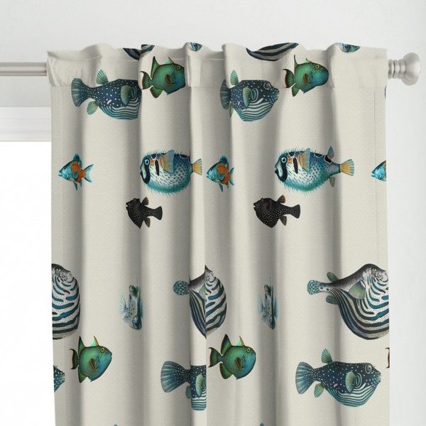 Fish Shower Curtain - Etsy