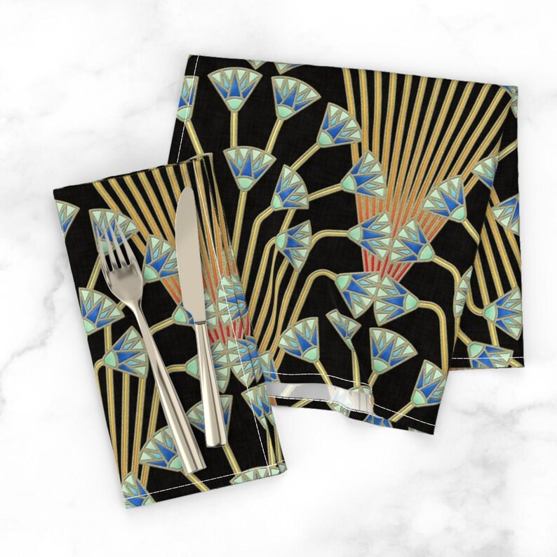 Spoonflower Dinner Napkins - Thumbnail 2