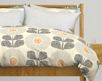 マリメッコ　Duvet cover & Pillow case Marimekko Unikko Floral Duvet Cover Mini Set | Dillard's