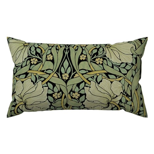Victorian Floral Accent Pillow Pimpernel by Etsy