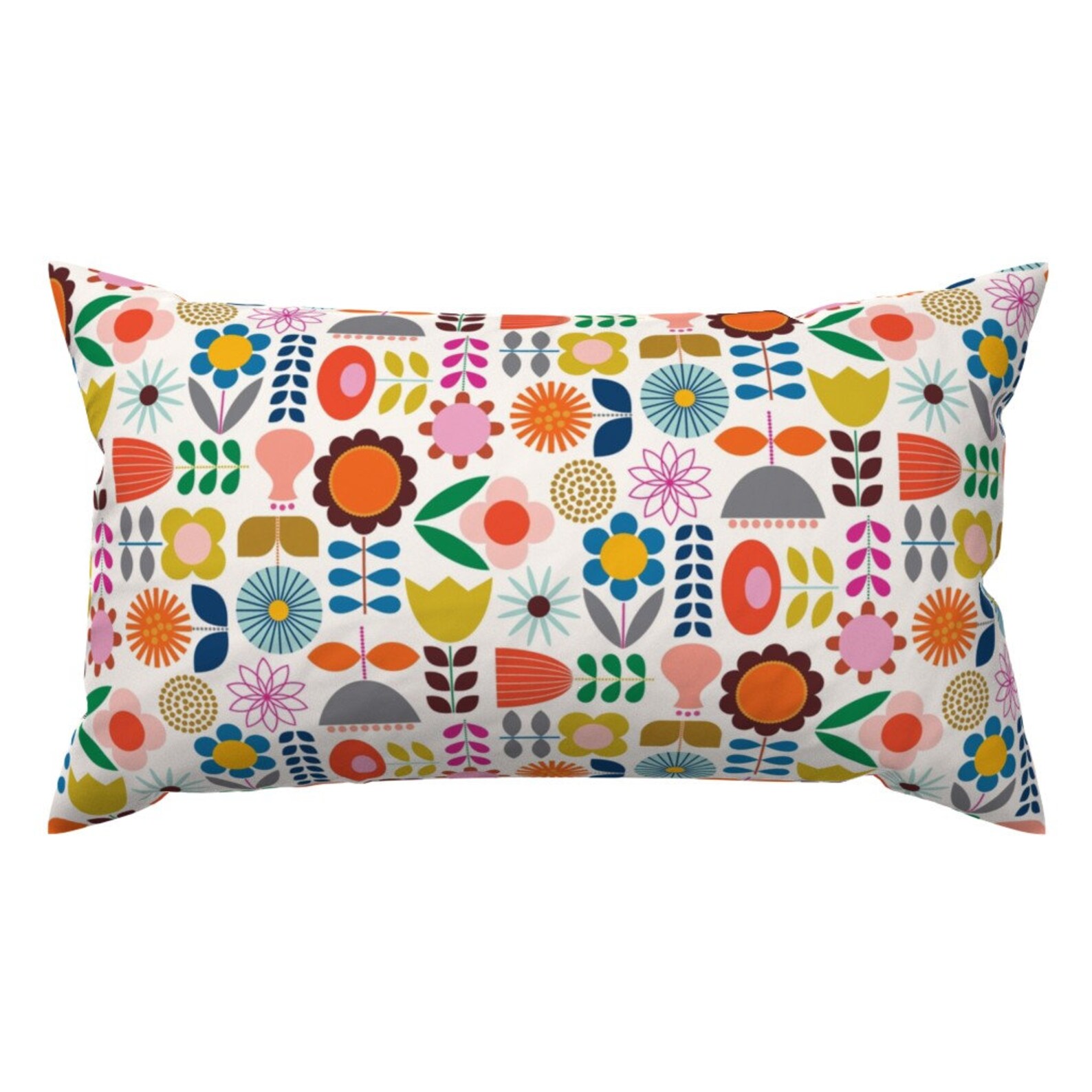 Scandinavian Accent Pillow Mod Scandinavian Garden by Etsy