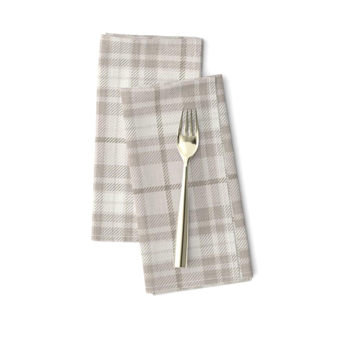 Rustic Plaid Napkins