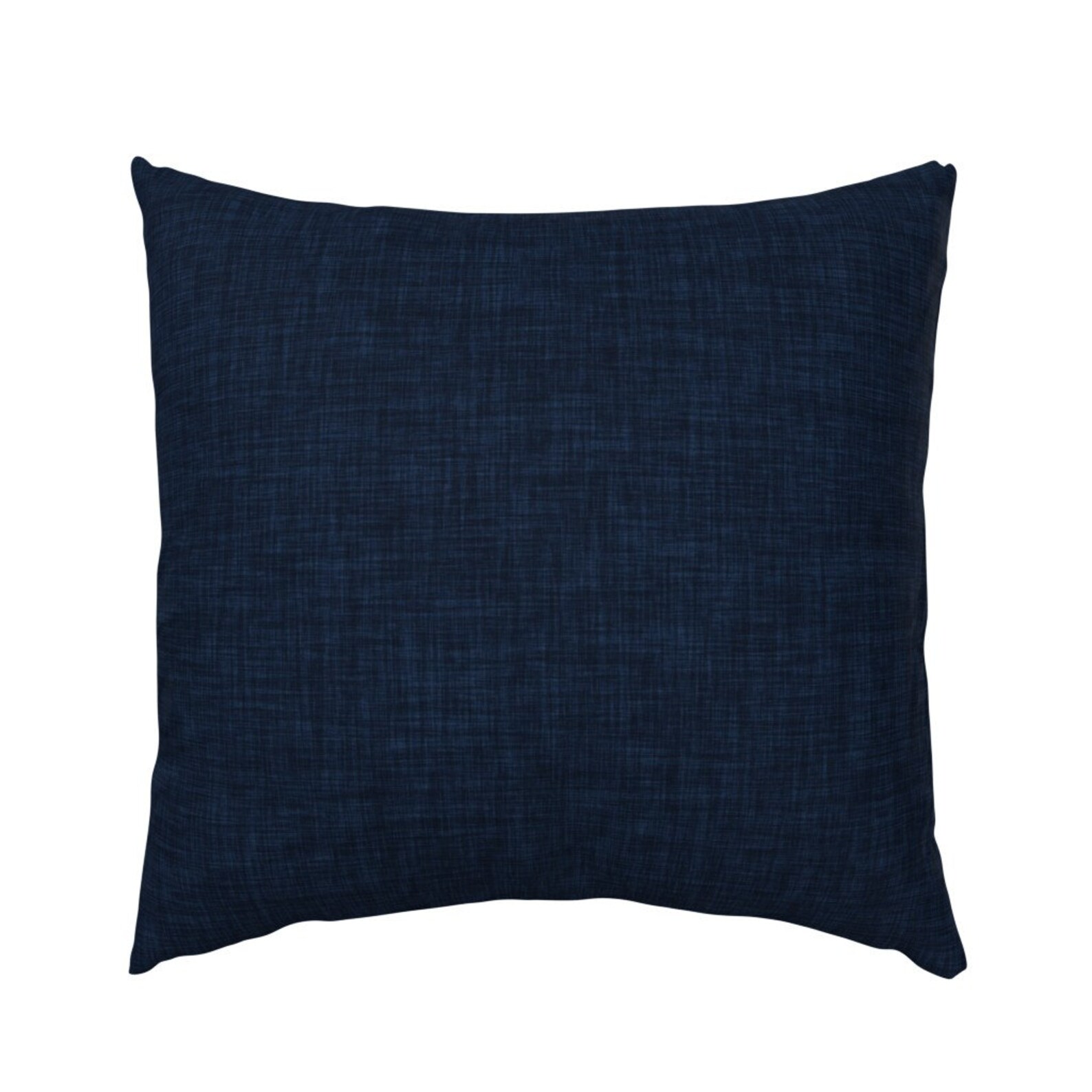 Navy Blue Pillow Sham Weathered Navy by ivieclothco Linen Etsy