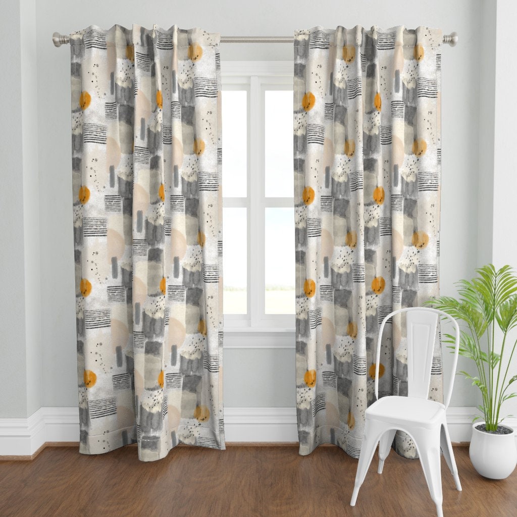 Japandi Art Shower Curtain Japandi Decor Japandi Style