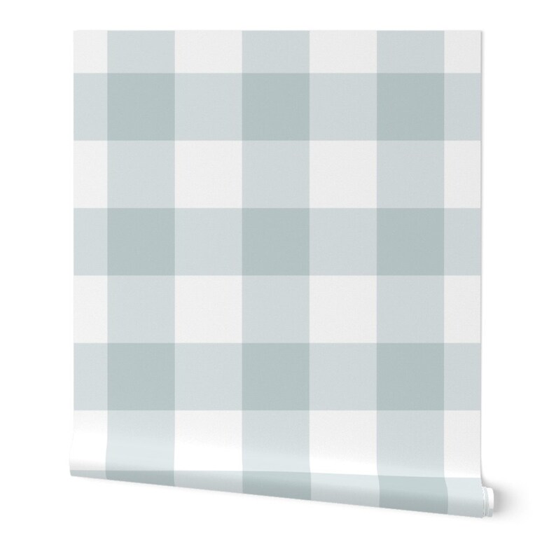 Gray Gingham Wallpaper Gingham Plaid by Erin__kendal Plaid Etsy