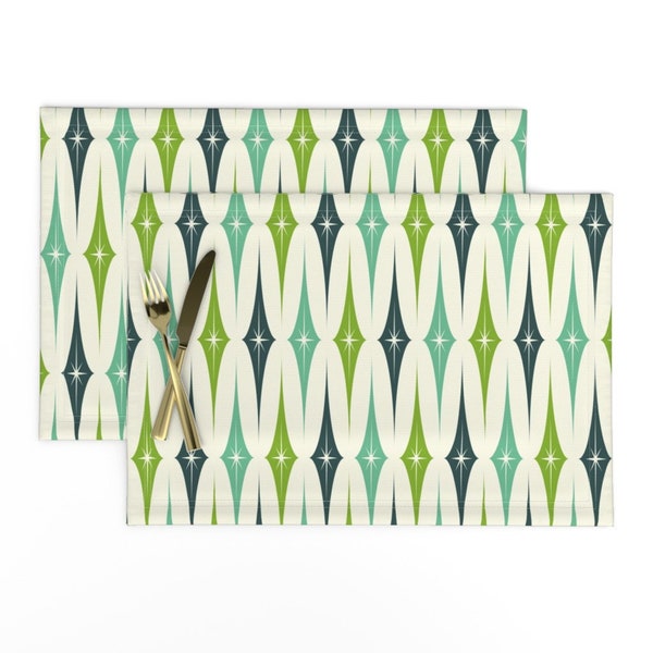 Lime Green Placemats Etsy